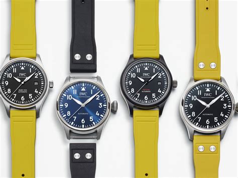 iwc top gun rubber strap|iwc replacement strap.